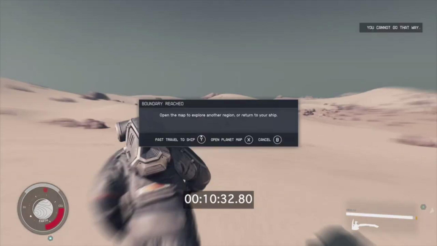 影片為證！《星空》玩家花10分鐘跑到星球地圖邊界