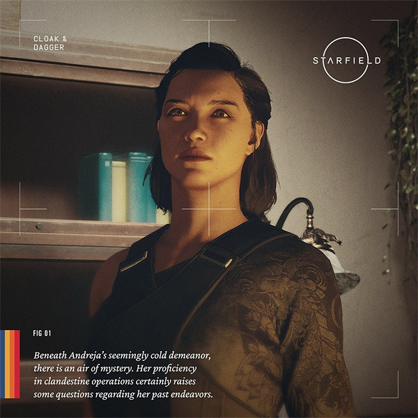 《星空》角色資料官宣：包含群星組織領袖及成員等