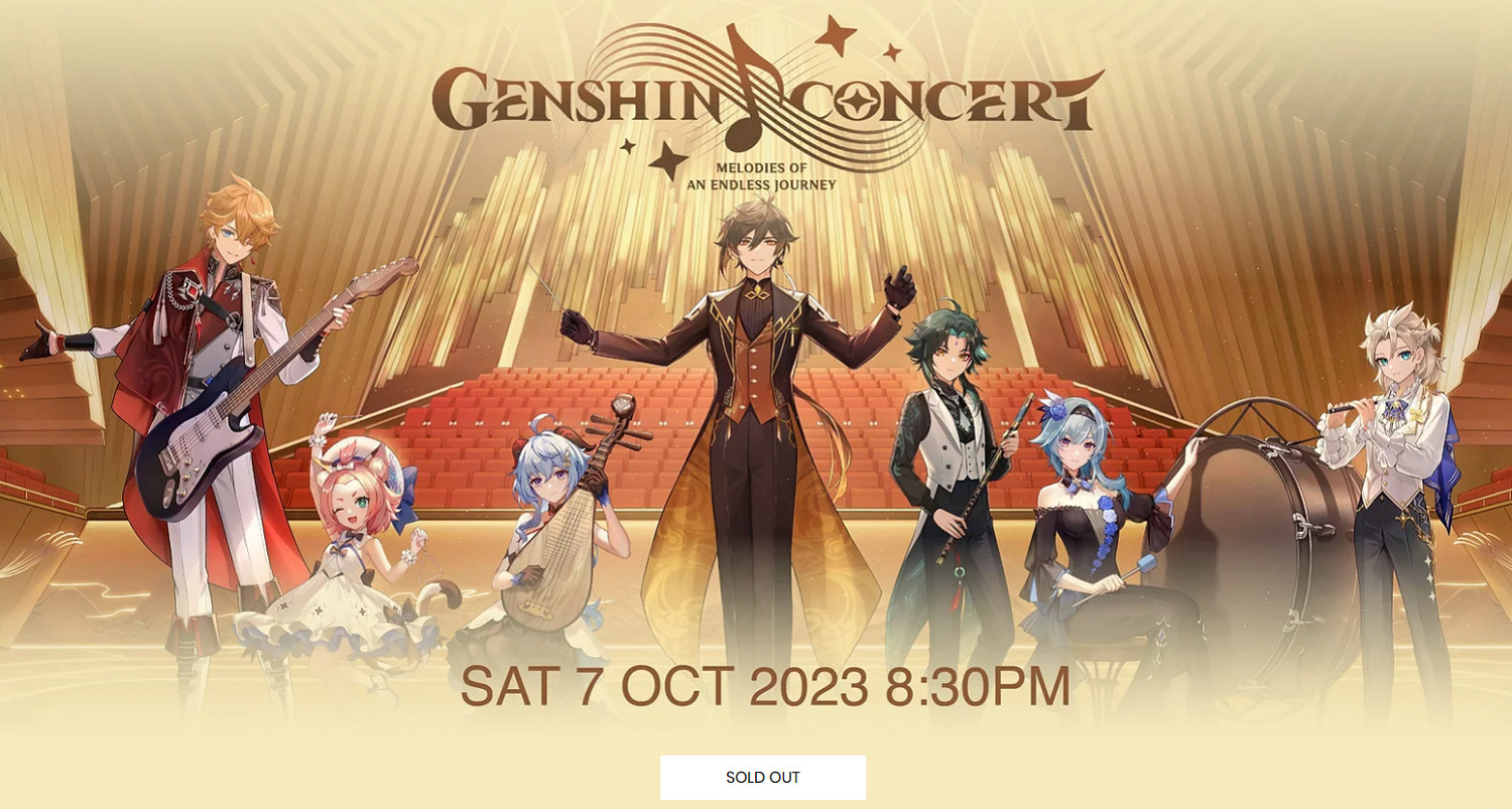 海外原神音樂會門票被瘋搶,票務網站都擠崩潰了 海外原神音樂會門票被瘋搶,票務網站都擠崩潰了