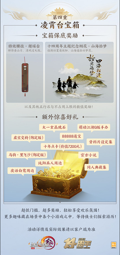 全新門派“萬靈山莊”首曝 《劍網3》十四周年全回顧 全新門派“萬靈山莊”首曝 《劍網3》十四周年全回顧