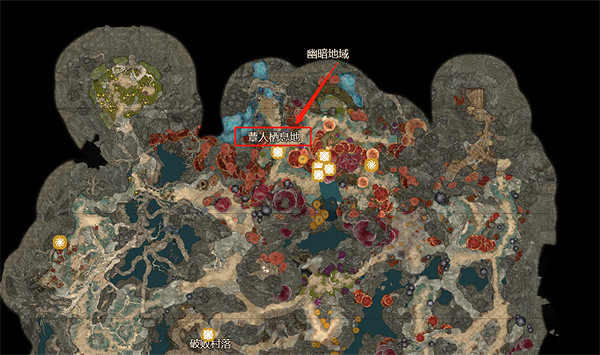 《柏德之門3》蕈人王寶庫在哪？ 蕈人王寶庫位置