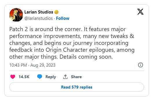 《柏德之門3》新更新檔即將實裝 帶來重大遊戲性能改進 《柏德之門3》新更新檔即將實裝 帶來重大遊戲性能改進