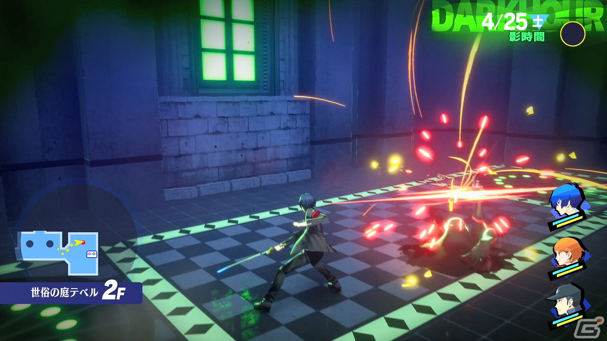 《女神異聞錄3 Reload》大量試玩截圖曝光 影時間開始