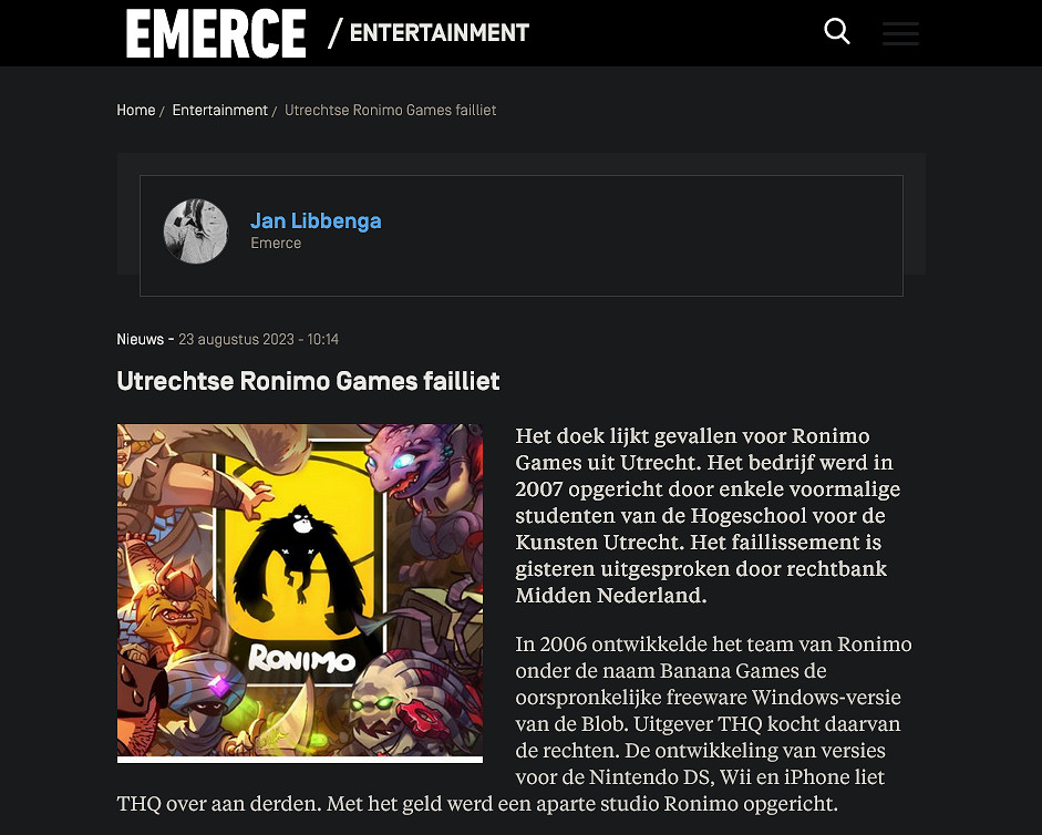 據悉多人探險《迷霧征程》開發商Romino已申請破產 據悉多人探險《迷霧征程》開發商Romino已申請破產