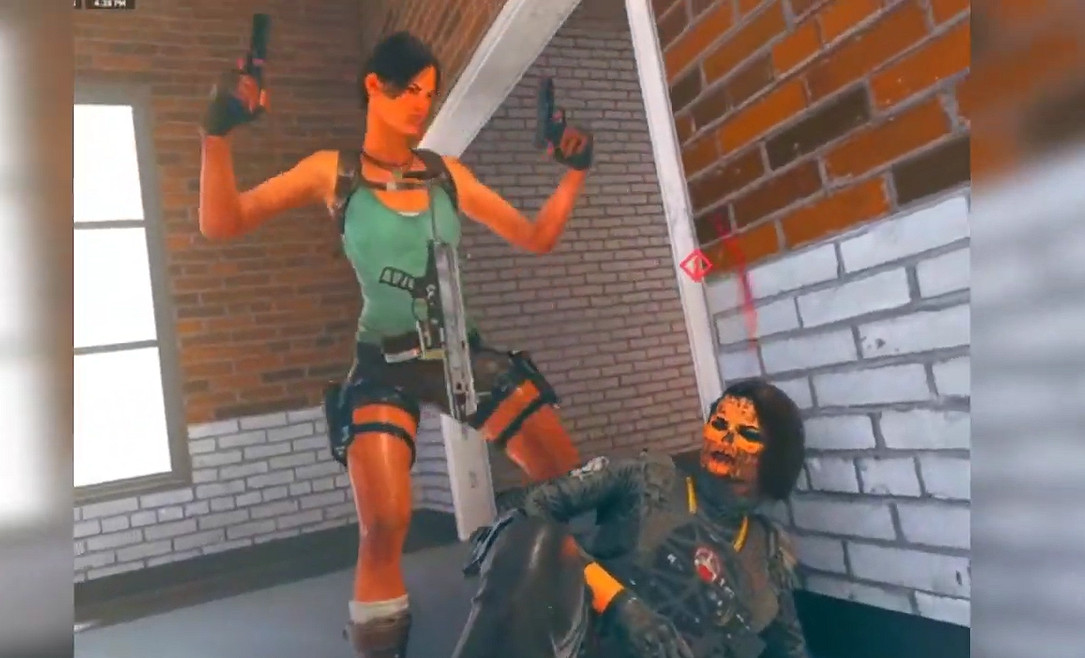 《決勝時刻》連動《古墓奇兵》勞拉影片曝光:酷颯美豔 《決勝時刻》連動《古墓奇兵》勞拉影片曝光:酷颯美豔