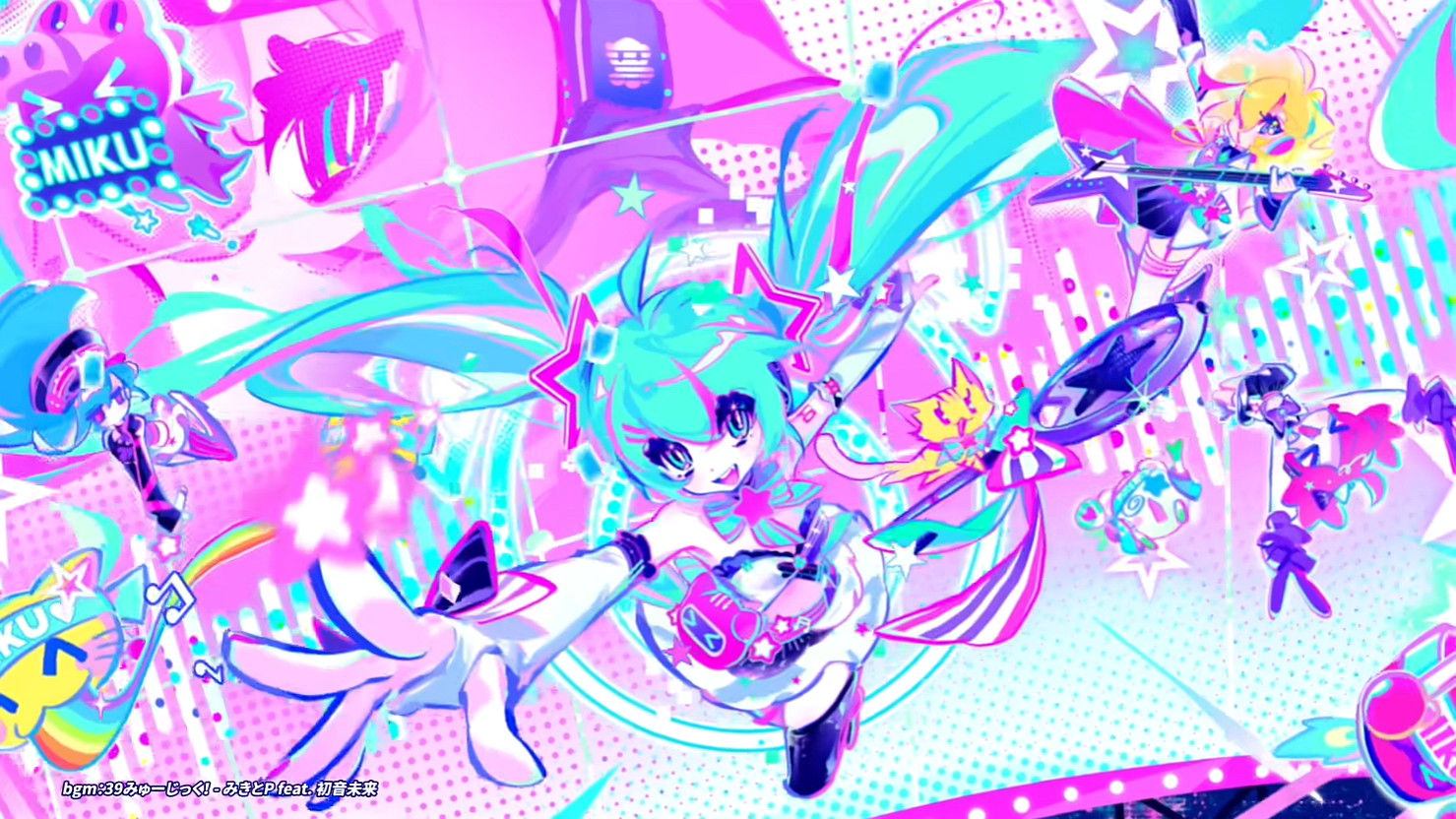 初音未來官方宣布連動《喵斯快跑》連動PV公開！