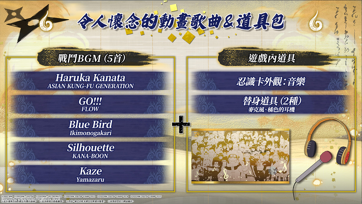 《火影忍者究極忍者風暴：羈絆》繁中各版本內容公布