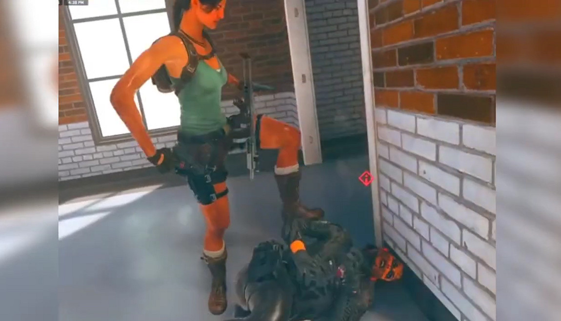 《決勝時刻》連動《古墓奇兵》勞拉影片曝光:酷颯美豔 《決勝時刻》連動《古墓奇兵》勞拉影片曝光:酷颯美豔