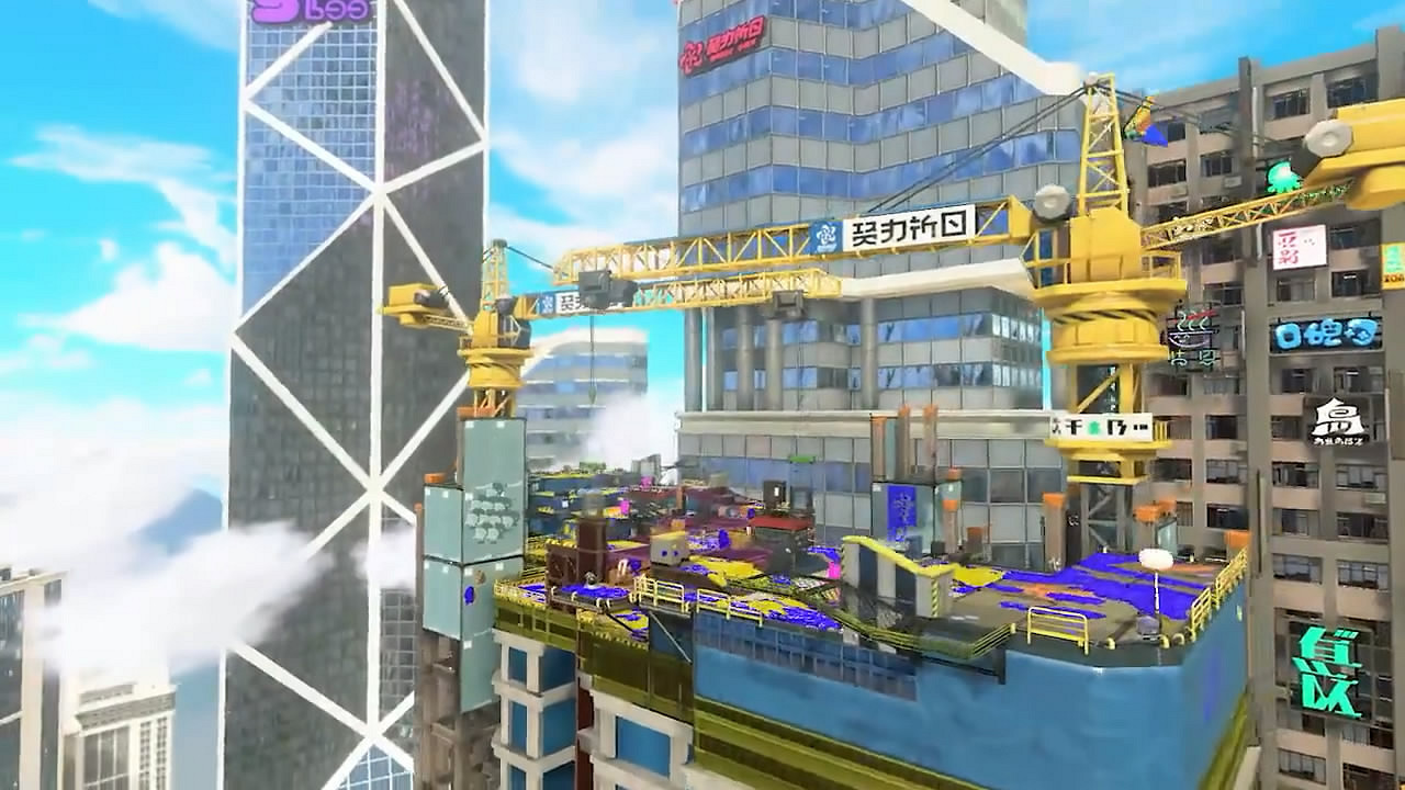 《斯普拉遁3》新賽季地圖“高腳經濟特區”介紹影像! 《斯普拉遁3》新賽季地圖“高腳經濟特區”介紹影像!