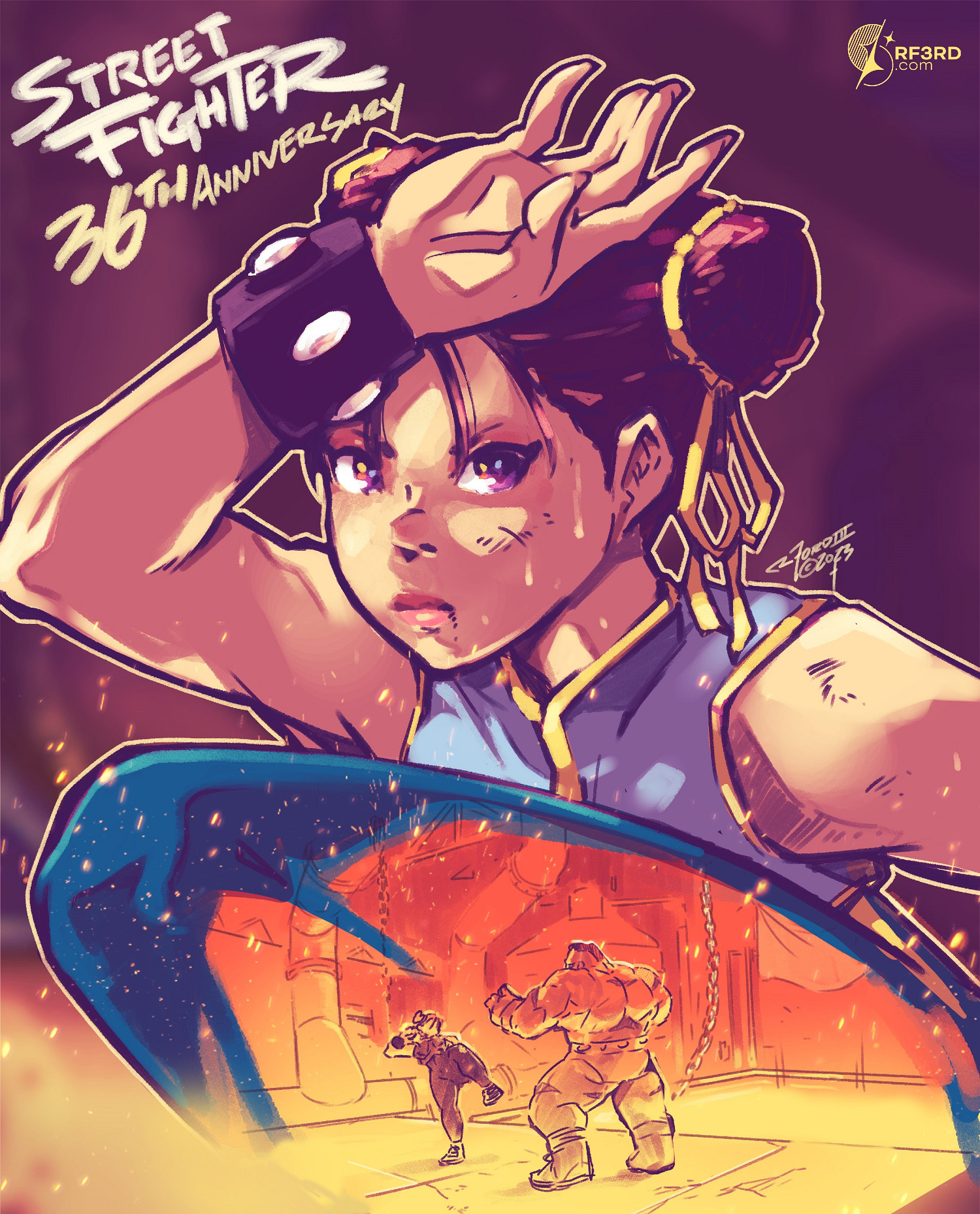 卡普空《快打旋風》系列36周年紀念 發布慶祝賀圖! 卡普空《快打旋風》系列36周年紀念 發布慶祝賀圖!