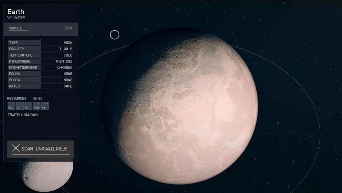 《星空》中設定地球在307年後變無生命廢墟!全是沙漠 《星空》中設定地球在307年後變無生命廢墟!全是沙漠