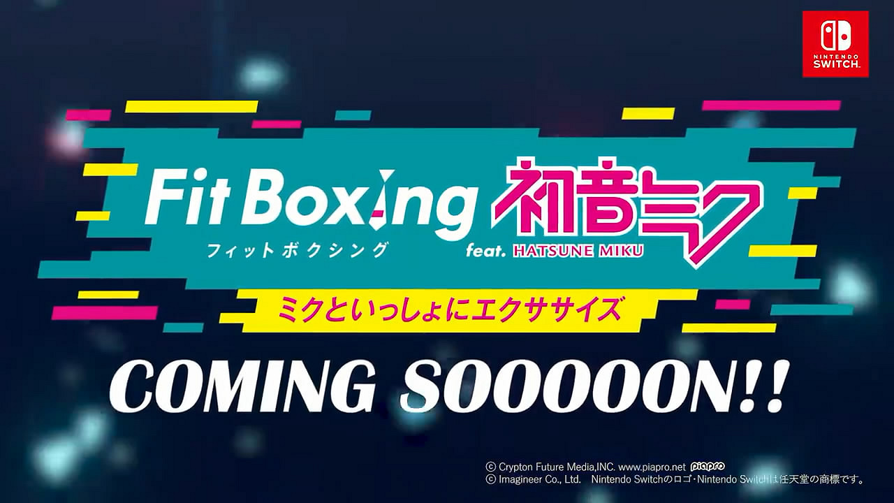 和初音一起打拳！《健身拳擊 feat.初音未來》發表