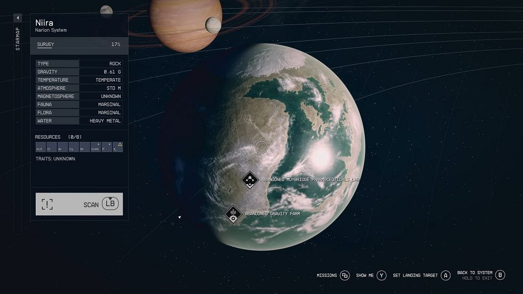《星空》行星大全 《星空》行星大全
