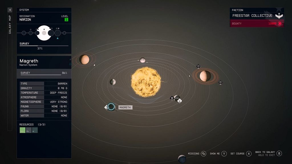 《星空》行星大全 《星空》行星大全