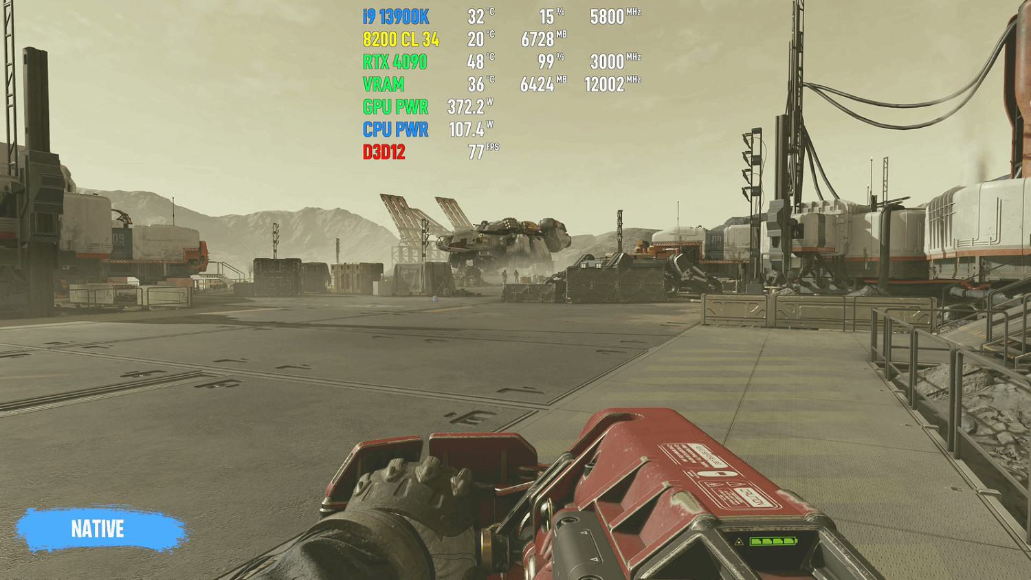 《星空》DLSS vs FSR畫面對比 DLSS表現更加突出！