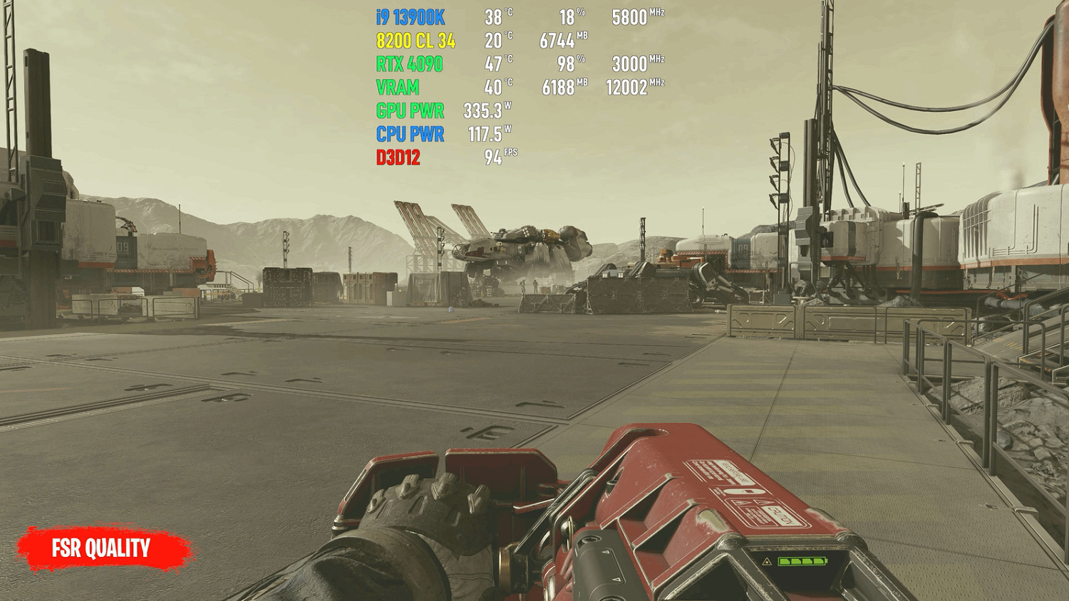 《星空》DLSS vs FSR畫面對比 DLSS表現更加突出！