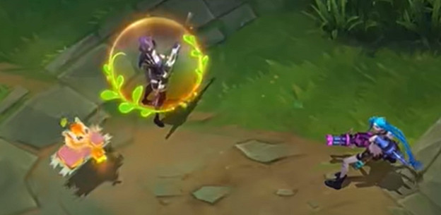 《英雄聯盟手遊》貓咪寶典 貓咪寶典皮膚特效 《英雄聯盟手遊》貓咪寶典 貓咪寶典皮膚特效