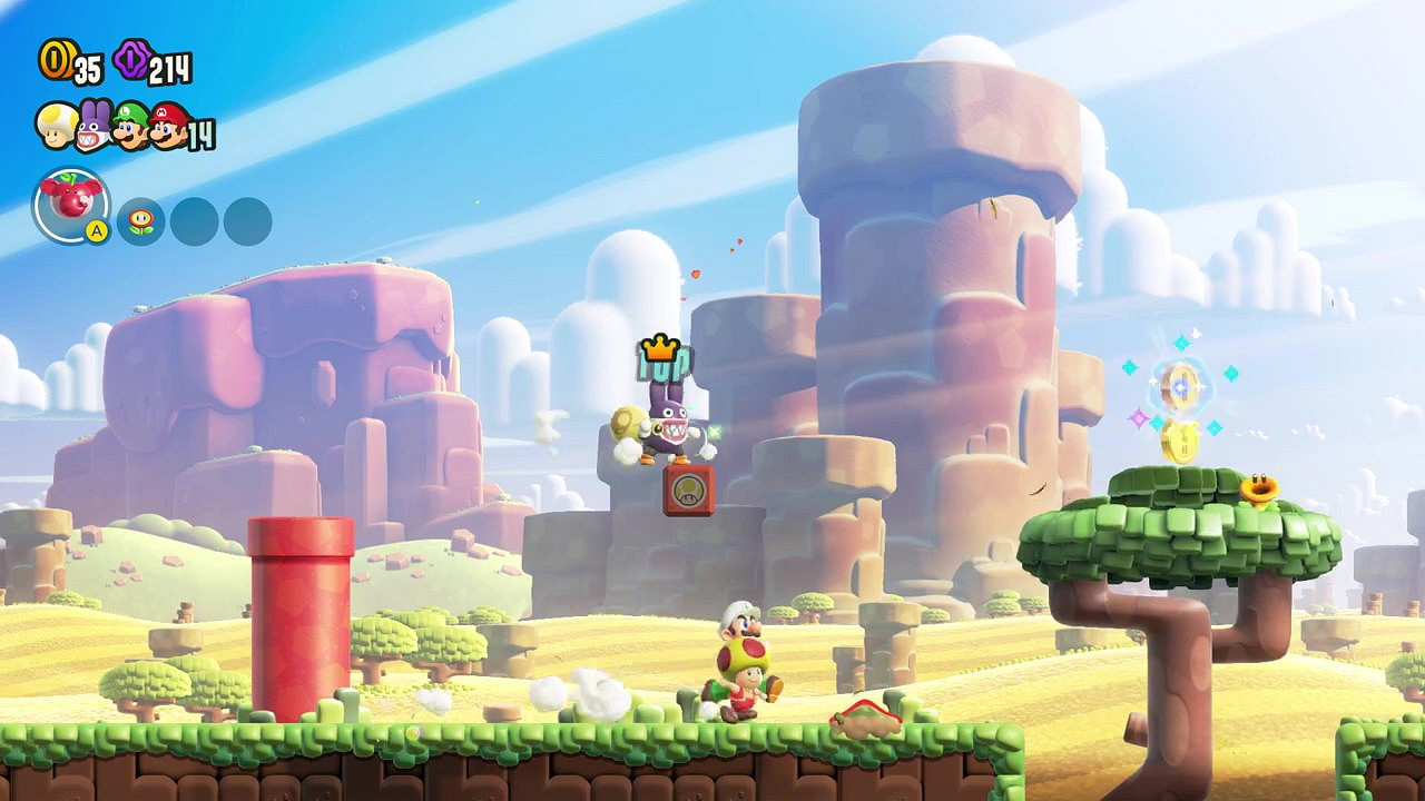 《瑪利歐兄弟Wonder》曝新實機 更刺激的關卡挑戰！