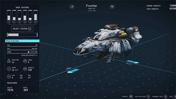 《星空》starfield購買船隻方法介紹