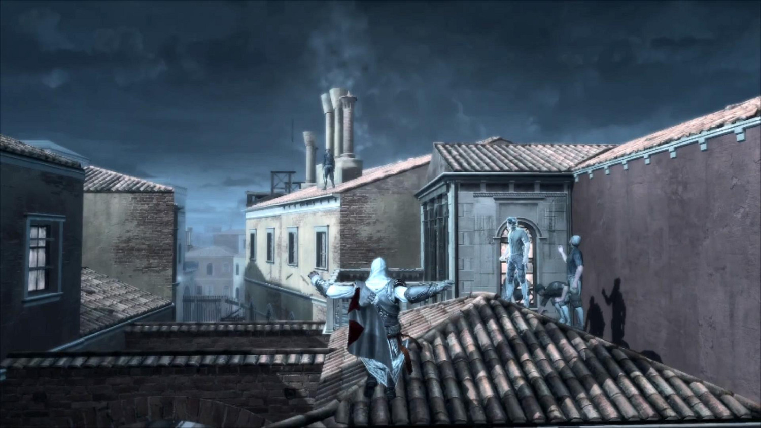 《刺客教條2》大師級跑酷展示：月光照耀的水城威尼斯