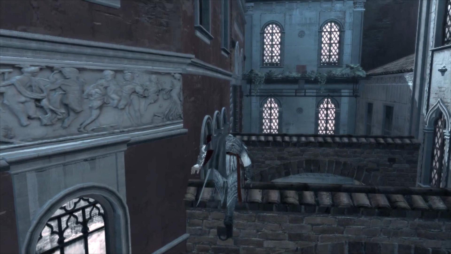 《刺客教條2》大師級跑酷展示：月光照耀的水城威尼斯