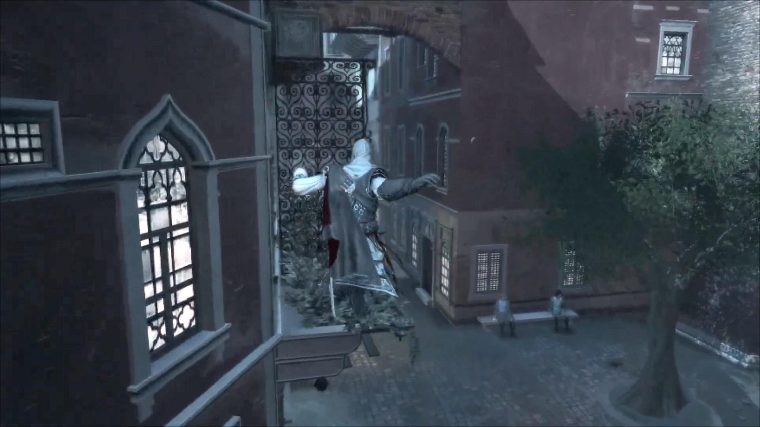 《刺客教條2》大師級跑酷展示：月光照耀的水城威尼斯