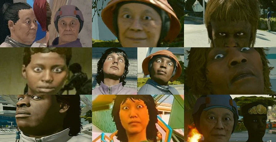 《星空》NPC眼神詭異像中邪 讓多名玩家感到不適