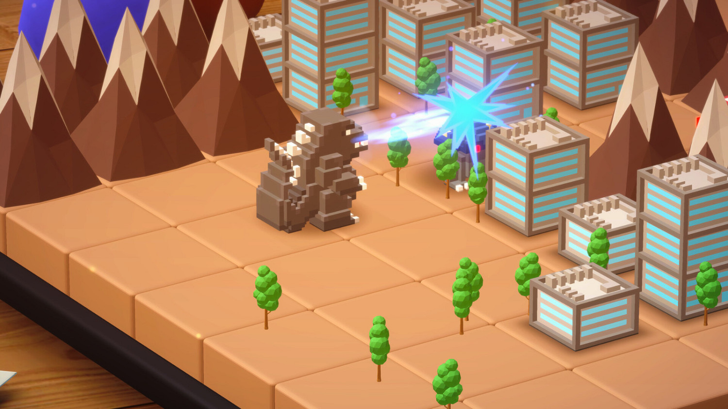 《Godzilla Voxel Wars》Steam頁面現已上線,支援中文