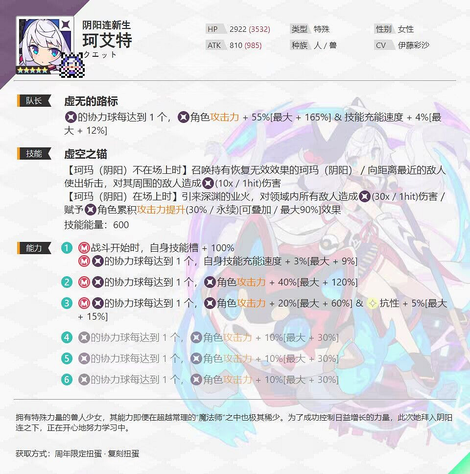 《彈射世界》珂艾特(周年)怎麽樣 星貓技能介紹 《彈射世界》珂艾特(周年)怎麽樣 星貓技能介紹