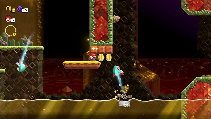 《超級瑪利歐：驚奇》遊戲地圖公布 7個區域各有不同!