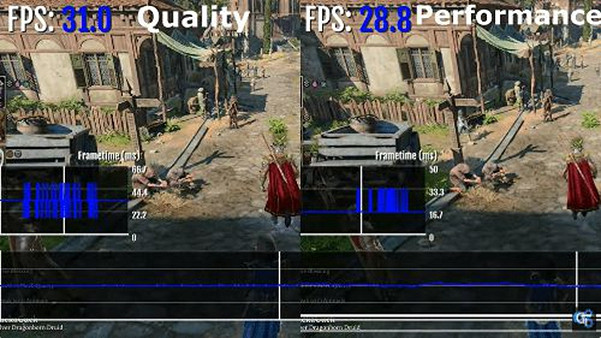 PS5《柏德之門3》畫面模式對比:性能模式無法穩定60幀 PS5《柏德之門3》畫面模式對比:性能模式無法穩定60幀