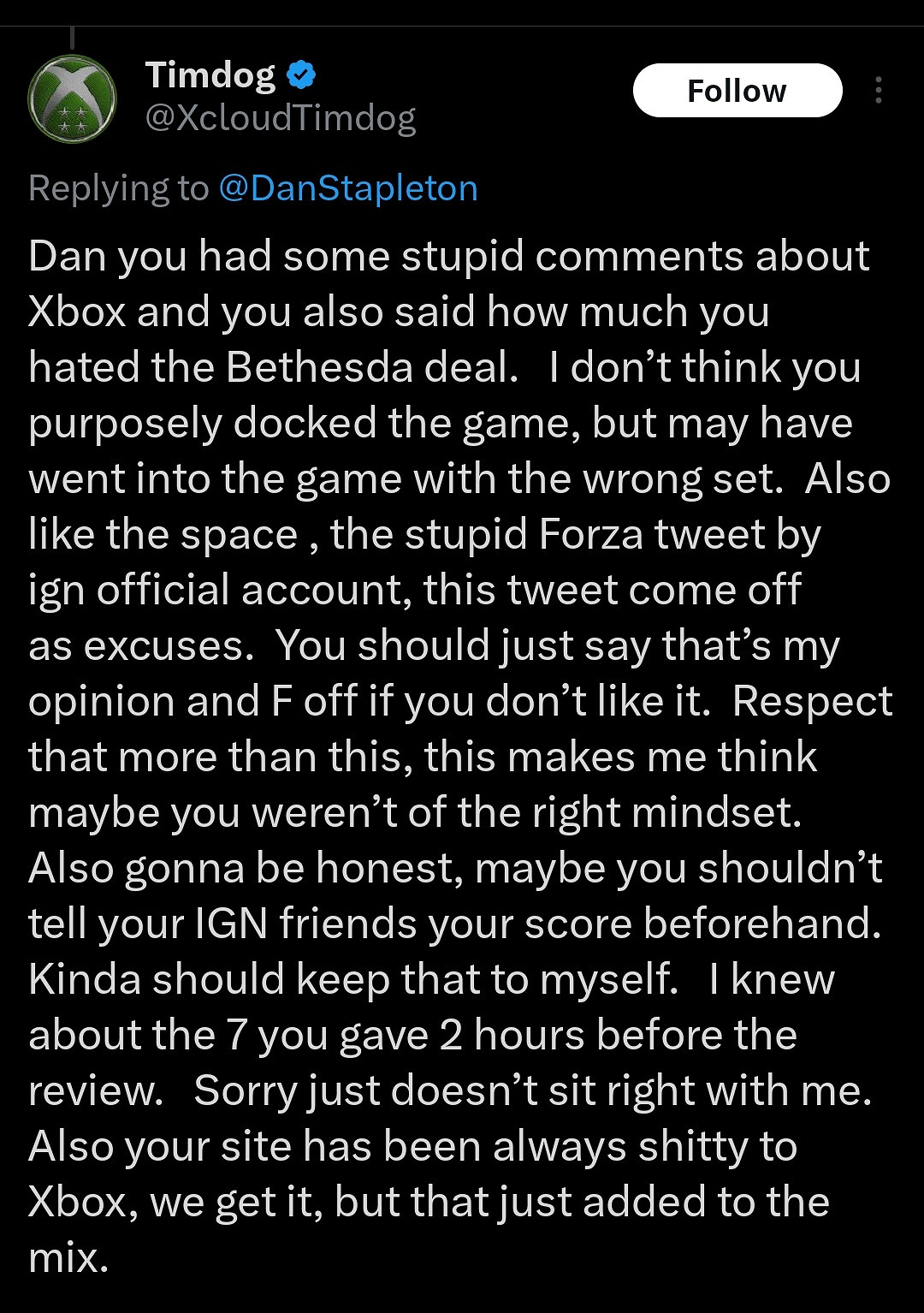 IGN編輯因給《星空》7分遭批評 《星空》 YouTube 獲4.5分 IGN編輯因給《星空》7分遭批評 《星空》 YouTube 獲4.5分