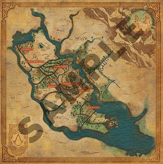 《刺客教條幻景》遊戲地圖大嗎?遊戲地圖大小一覽 《刺客教條幻景》遊戲地圖大嗎?遊戲地圖大小一覽