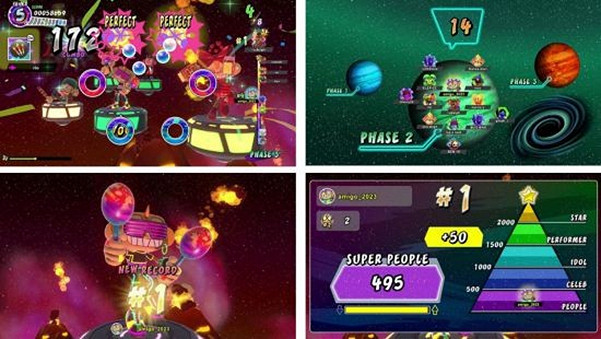 《搖搖樂派對》連網模式介紹:全球派對與線上節奏遊戲