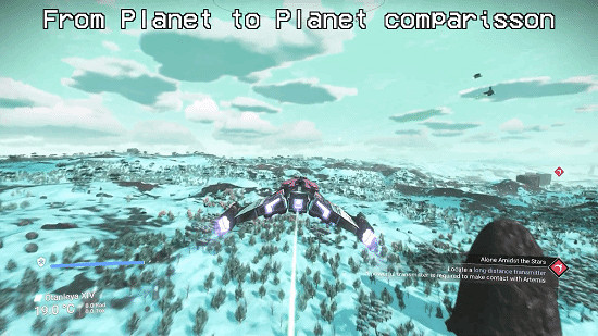 《星空》和《無人深空》星球間飛行影片對比:差別很大 《星空》和《無人深空》星球間飛行影片對比:差別很大