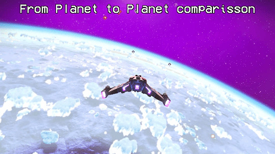 《星空》和《無人深空》星球間飛行影片對比:差別很大 《星空》和《無人深空》星球間飛行影片對比:差別很大