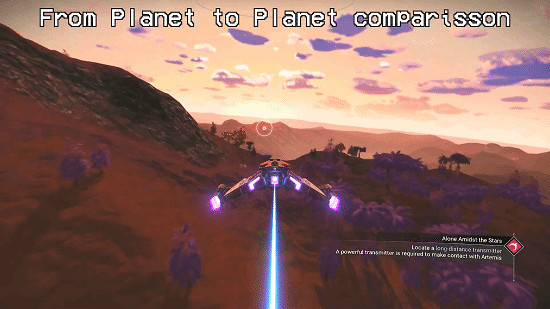 《星空》和《無人深空》星球間飛行影片對比:差別很大 《星空》和《無人深空》星球間飛行影片對比:差別很大