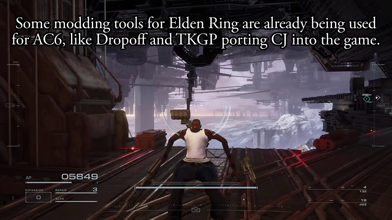 《艾爾登法環》植入機甲模型MOD！艾爾登法環裡機甲大戰