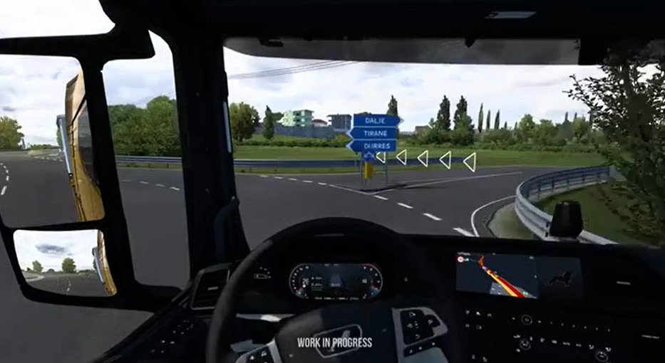 《歐洲卡車模擬2》DLC“西巴爾幹”實機公布 售價88元 《歐洲卡車模擬2》DLC“西巴爾幹”實機公布 售價88元