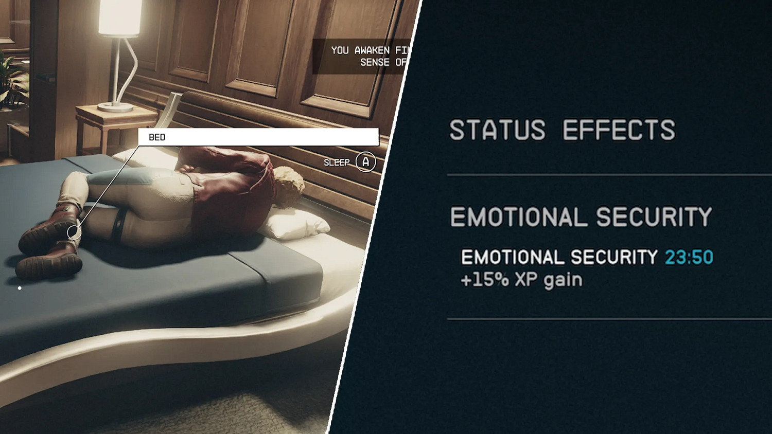 幸福的一夜！《星空》跟伴侶一起入睡有經驗加成Buff