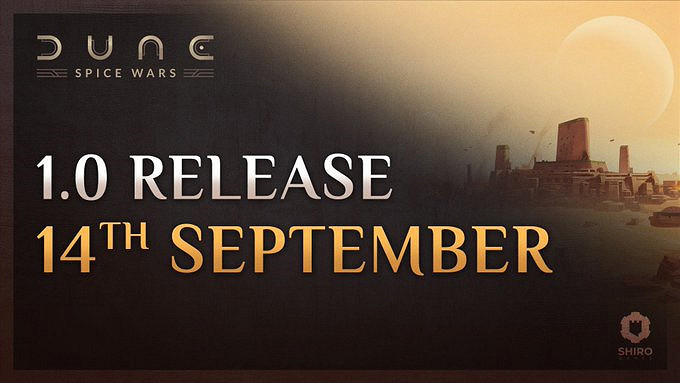 科幻小說改編遊戲《沙丘：香料戰爭》將於9月14日發售