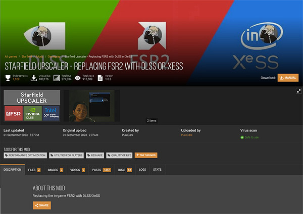 《星空》DLSS幀生成Mod需付費解鎖 DRM加密慘遭破解
