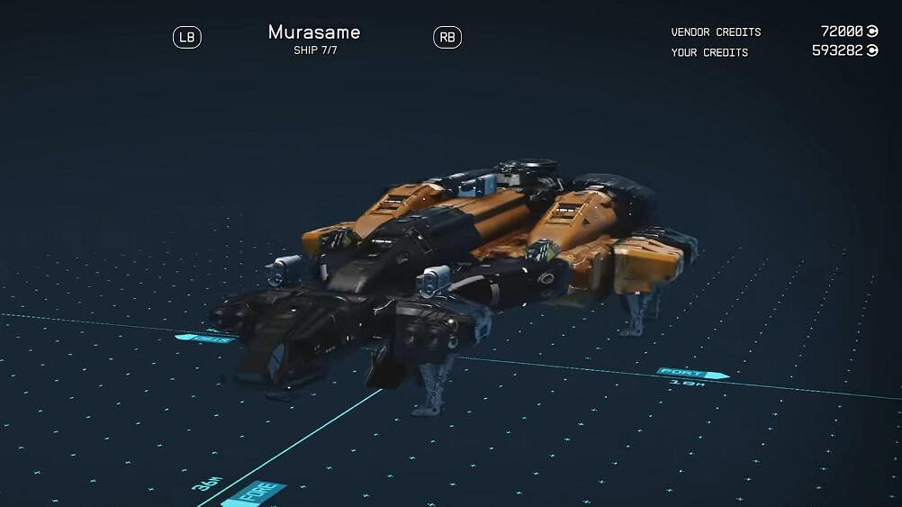 《星空starfield》全稀有特殊飛船全收集