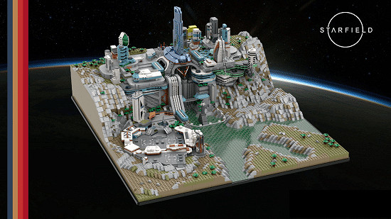 膜拜大佬!玩家6000塊積木搭建《星空》中新亞特蘭蒂斯