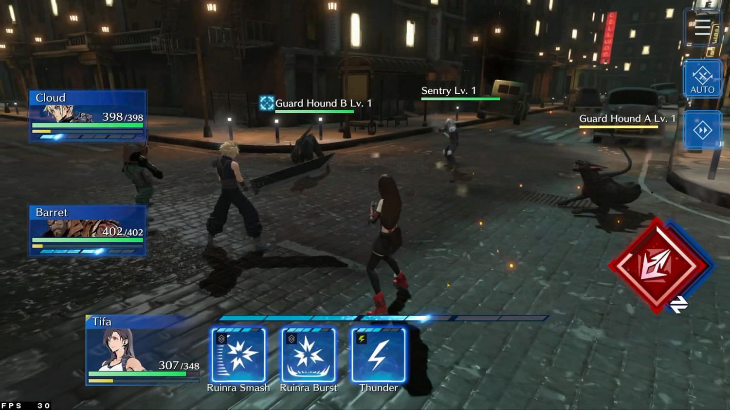 PC玩家已可遊玩4K版手遊《最終幻想7：永恒危機》！