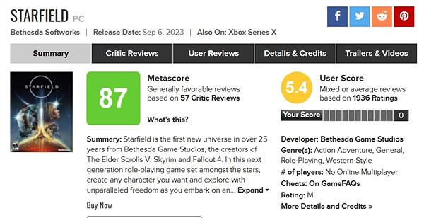 博主給《星空》開啟介面加上PS開場：這樣M站能漲10分