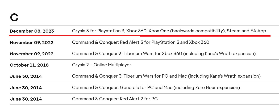 《末日之戰3》《鏡之邊緣:催化劑》伺服器12月8日關閉 《末日之戰3》《鏡之邊緣:催化劑》伺服器12月8日關閉