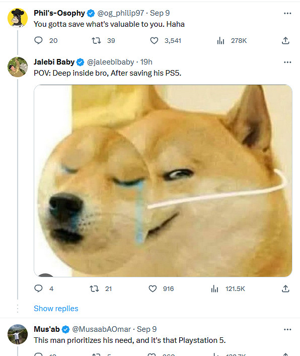 摩洛哥地震 老哥裸身赤腳不忘帶上PS5出逃引熱議！