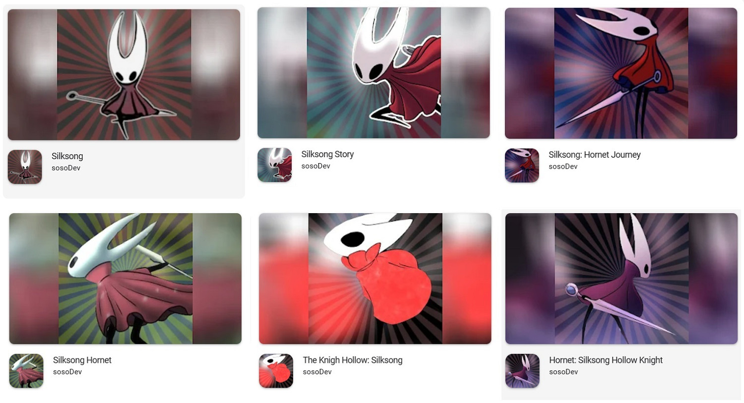 逆天!一開發商竟然上架了6款《絲之歌》山寨手遊! 逆天!一開發商竟然上架了6款《絲之歌》山寨手遊!