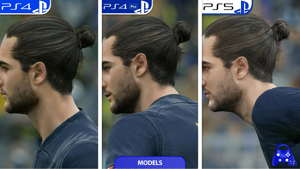 《實況足球2024》各版本圖形對比 PS5版改進明顯 《實況足球2024》各版本圖形對比 PS5版改進明顯